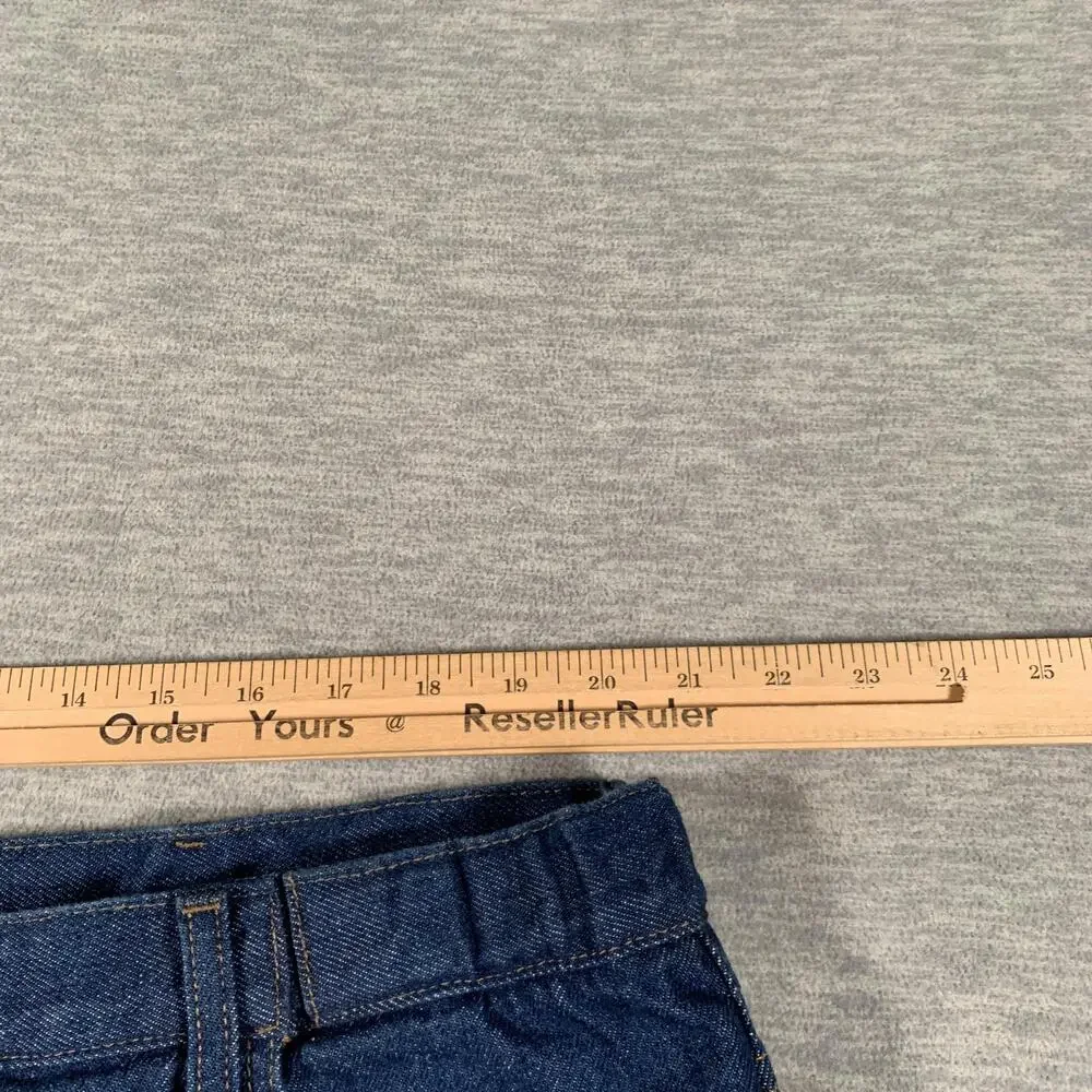 L.L.Bean Jeans Mens 42x29 Blue Comfort Waist Relaxed Straight Leg Denim 5 Pocket